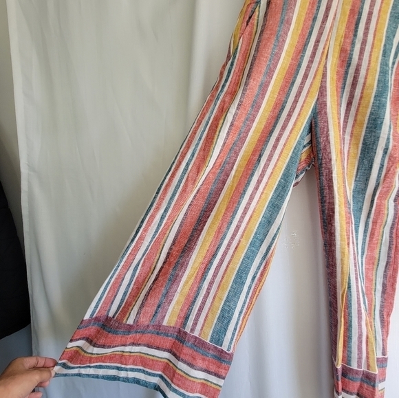 NORDSTROM ECI Wide Leg  Linen Jumpsuit - Picture 10 of 12